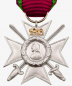Preview: Sachsen Silbernes Verdienstkreuz mit Schwertern 2.Form mit Jahreszahl 1916